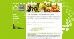 Desktop Screenshot of casponline.cz